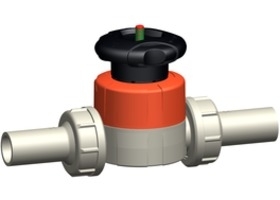 氣動隔膜閥,+GF+標準型 514型隔膜閥 帶SDR11對焊端