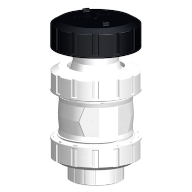 瑞士GF手動(dòng)閥門591型呼吸閥帶膠粘承插端